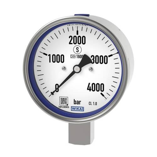 Manômetro Com Tubo Bourdon, Aço Inoxidável Pg23hp P
